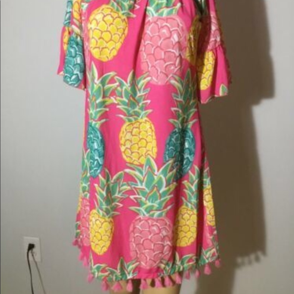 Simply Southern Pineapple Dress